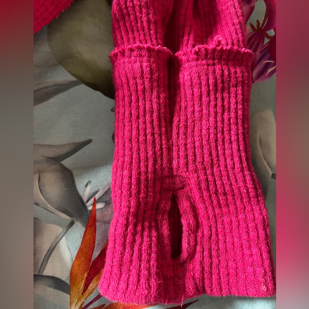 We The Free Raspberry Cowl Neck Sweater - Picture 7 of 7